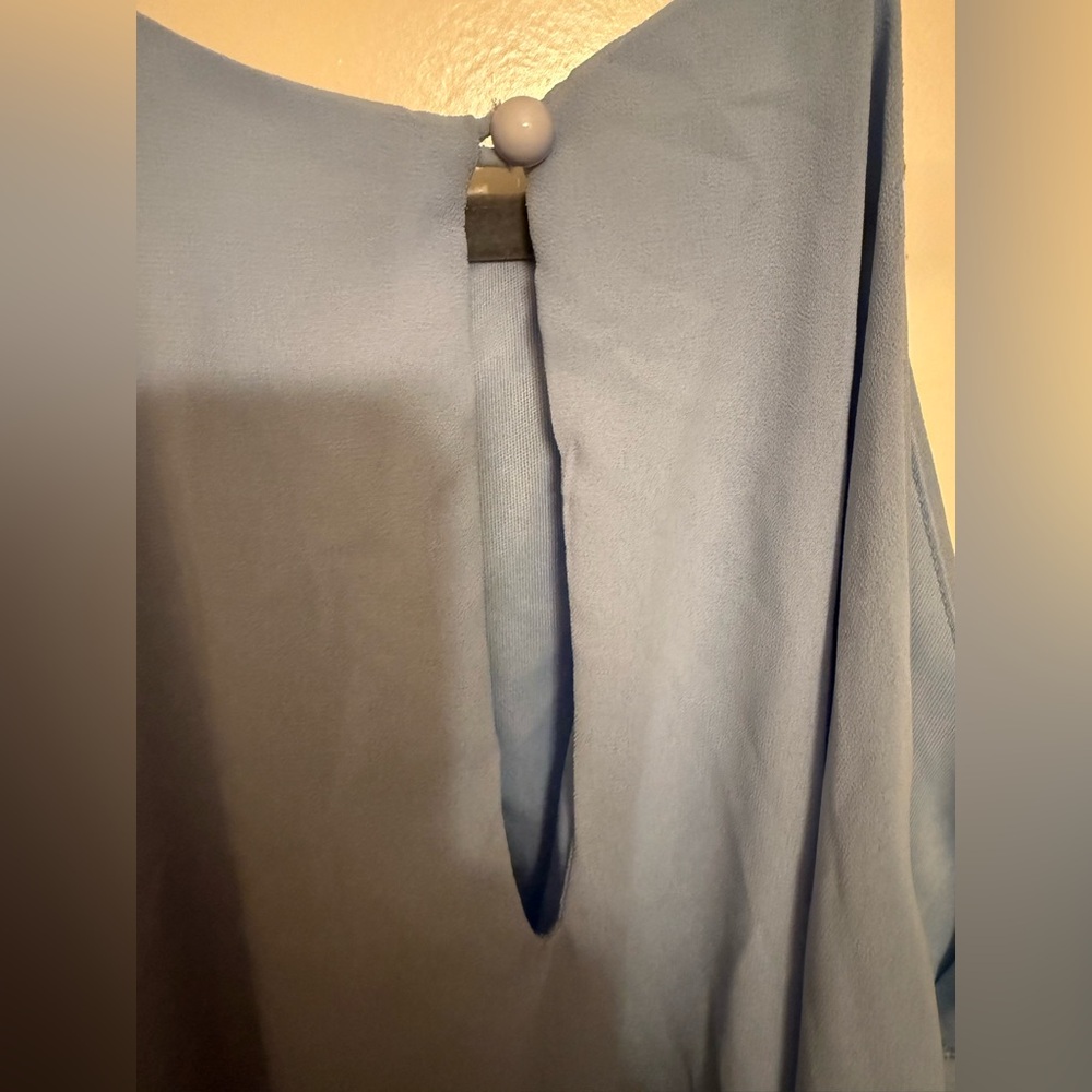 Miami Light Blue Women's Top - Picture 3 of 5